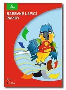 Farbige Klebemappen A4 - 8 Blatt/Mappe